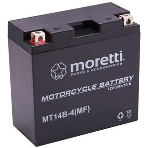 Moretti MT14B-4 gelska baterija brez vzdrževanja, 12V 12Ah