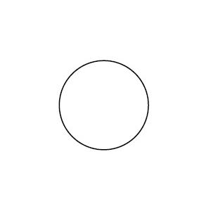 Samolepka PUIG NUMBER 1 bílá 115mm (5 units)