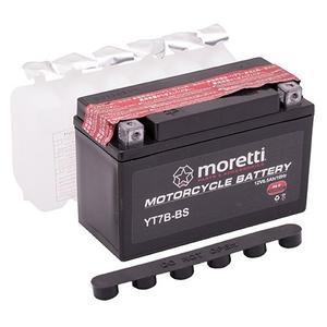 Baterija za motorno kolo Moretti MT7B-BS, 12V 6,5Ah razprodaja