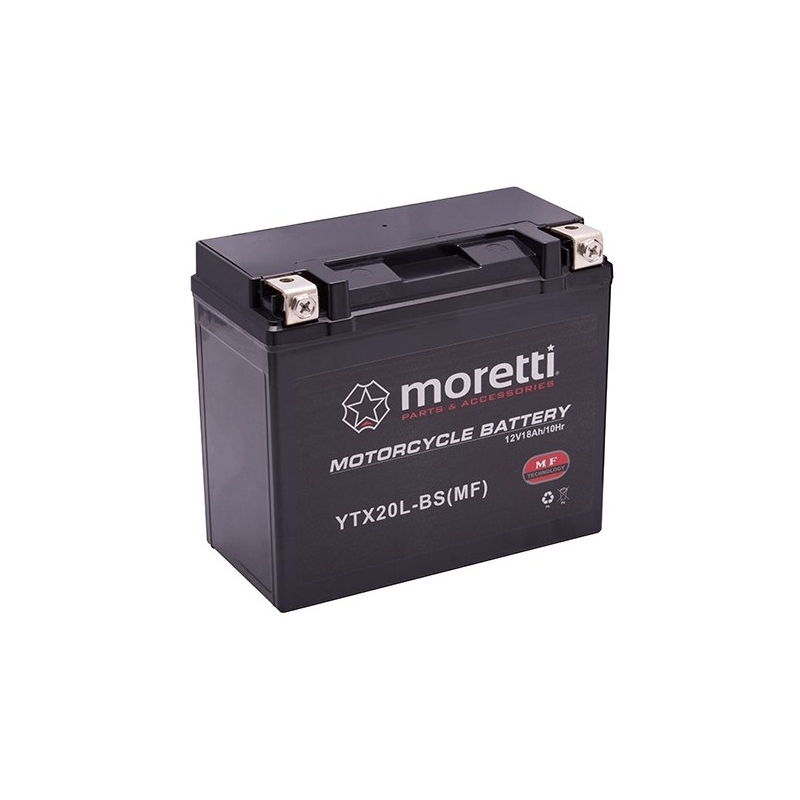 Moretti MTX20L-BS gelska baterija brez vzdrževanja, 12V 18Ah