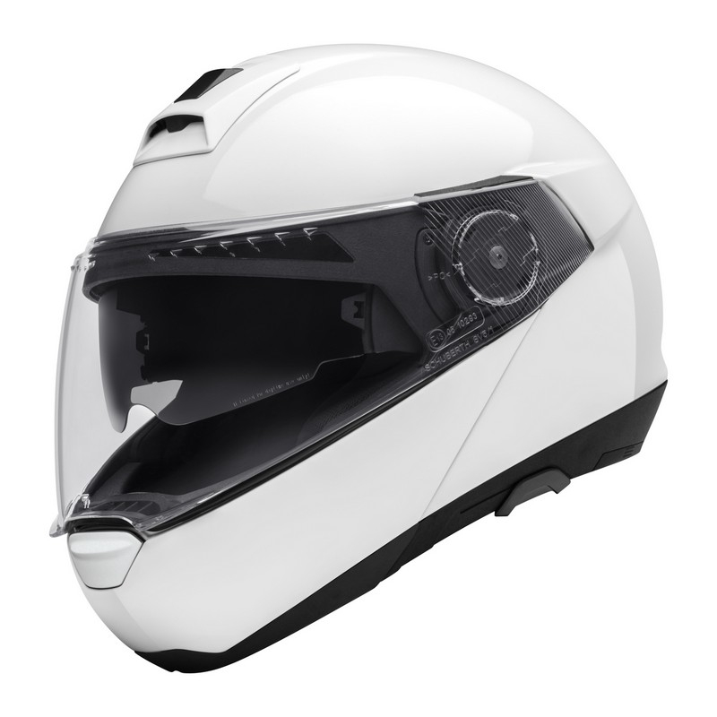 Motoristične čelade Schuberth C4 white tip-up razprodaja