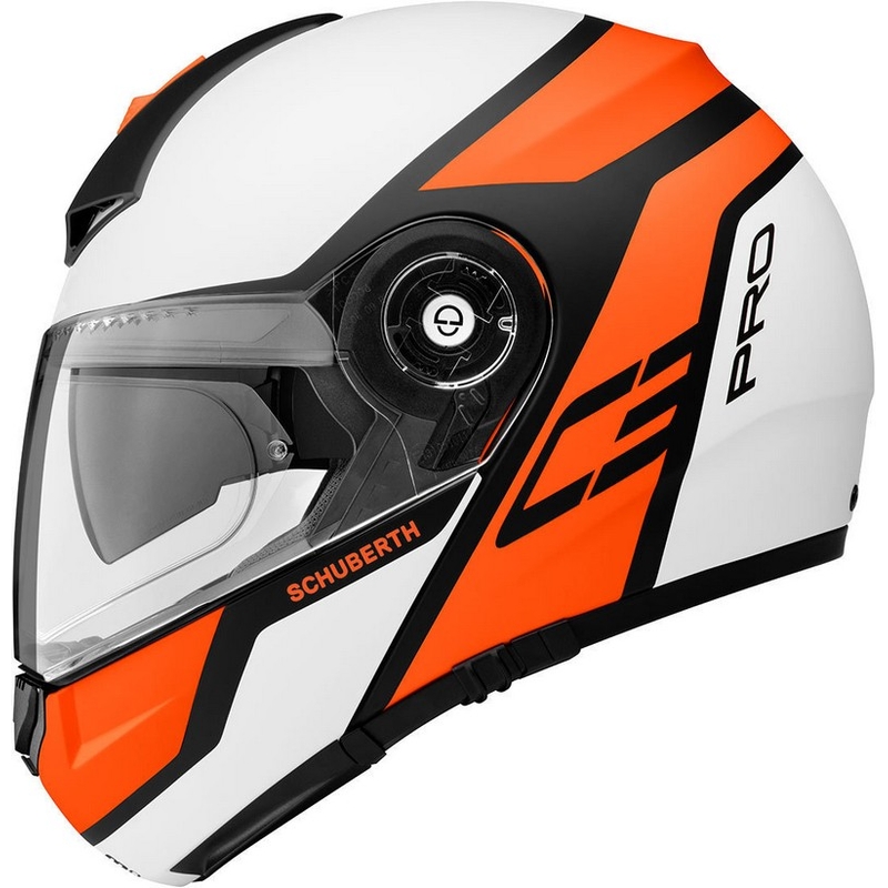 Schuberth C3 Pro Echo fluo oranžna prevračalna čelada razprodaja