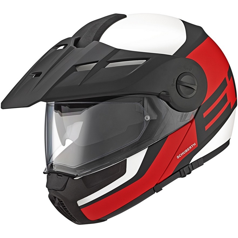 Schuberth E1 red Enduro tip-up čelada razprodaja