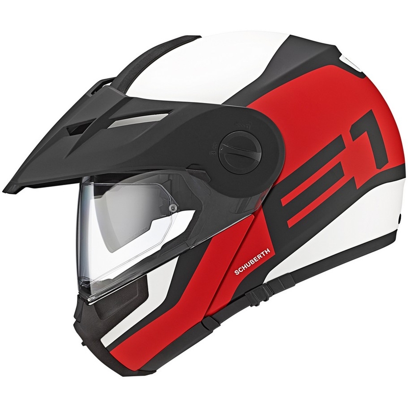Schuberth E1 red Enduro tip-up čelada razprodaja