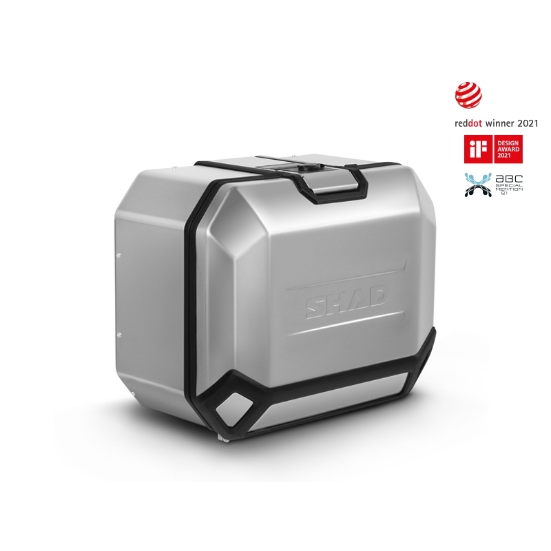 Kompletní sada hliníkových kufrů SHAD TERRA, 37L topcase 47L/47L boční kufry, včetně montážní sady a plotny SHAD HONDA CB 500 X