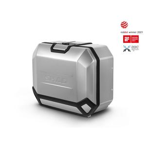 Kompletní sada hliníkových kufrů SHAD TERRA, 48L topcase 36L/36L boční kufry, včetně montážní sady a plotny SHAD HONDA X-ADV 750