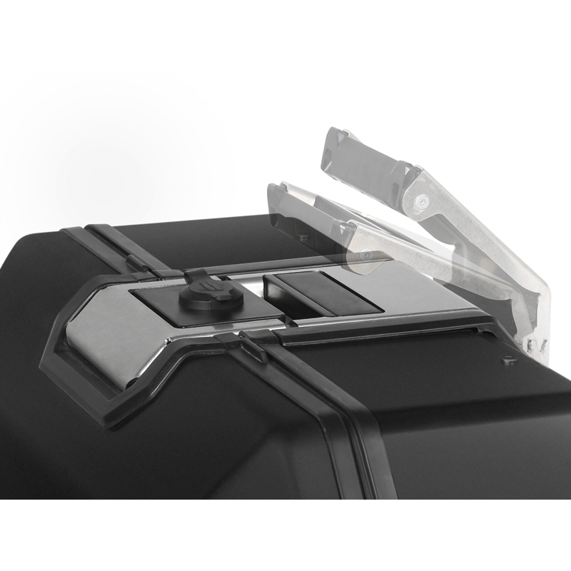 Kompletní sada černých hliníkových kufrů SHAD TERRA BLACK , 48L topcase   36L/47L boční kufry, včetně montážní sady a plotny SHAD HONDA CRF 1100 Africa Twin