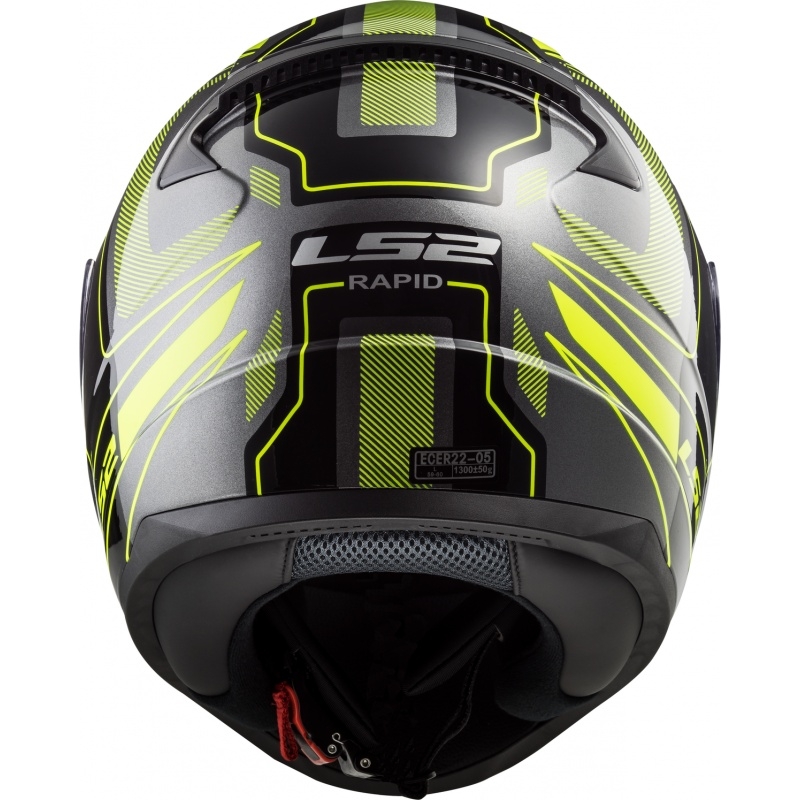 Integrirana motoristična čelada LS2 FF353 Rapid Carrera razprodaja