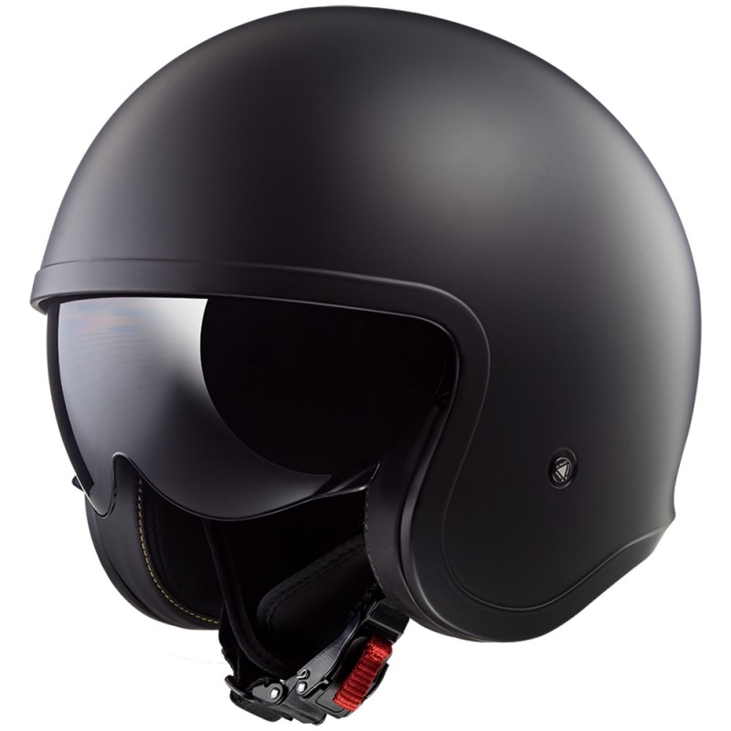 Motoristična čelada odprta LS2 OF599 Spitfire black matt