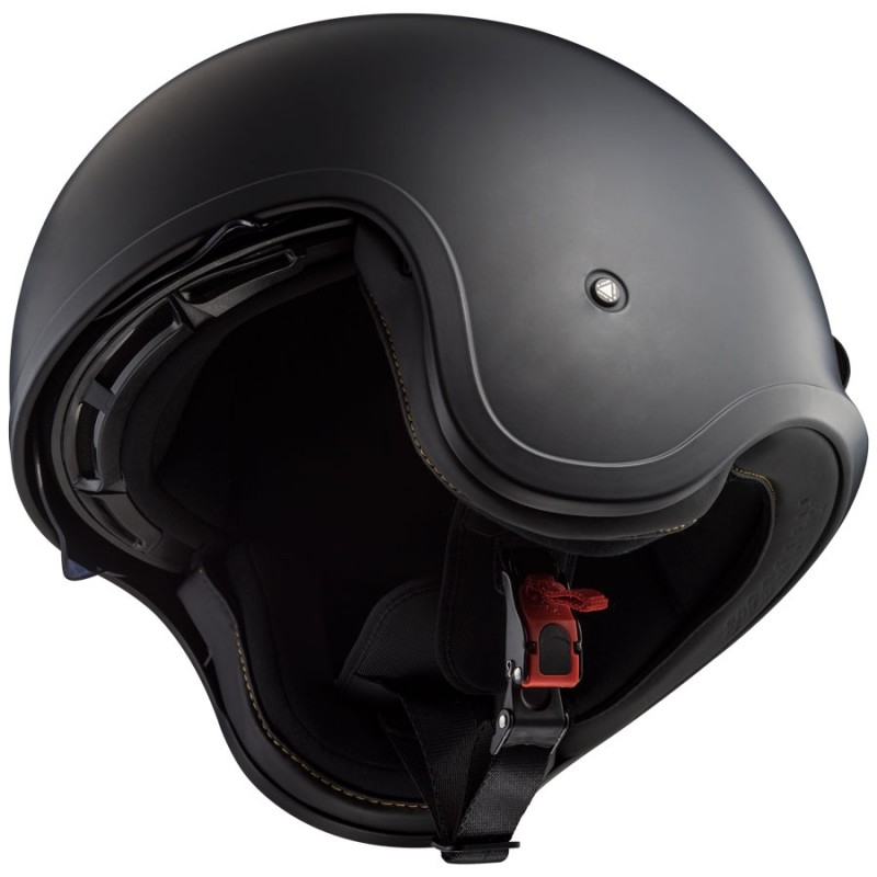 Motoristična čelada odprta LS2 OF599 Spitfire black matt