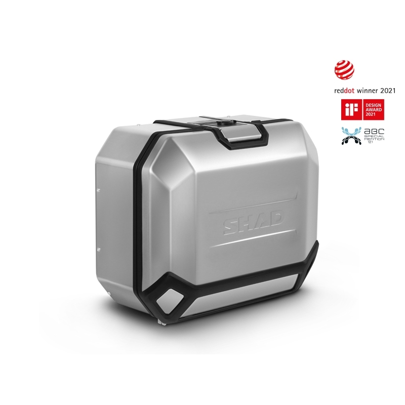 Kompletní sada hliníkových kufrů SHAD TERRA, 55L topcase 36L/47L boční kufry, včetně montážní sady a plotny SHAD CF Moto 800MT
