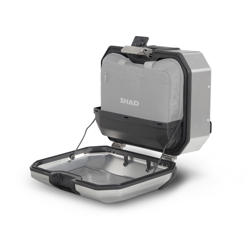 Kompletní sada hliníkových kufrů SHAD TERRA, 55L topcase 36L/47L boční kufry, včetně montážní sady a plotny SHAD BMW F750 GS / F850 GS