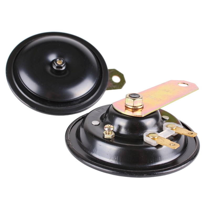 Klaxon R-TECH 12V 5A črn 2 kosa