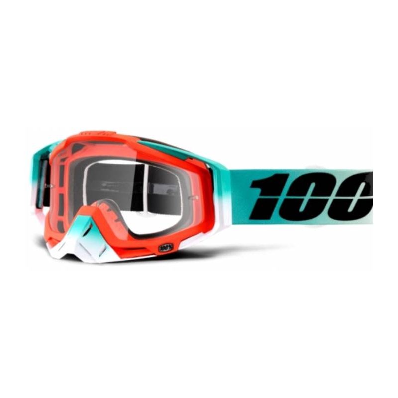 100% očala Racecraft Cubica (prozorna pleksi)