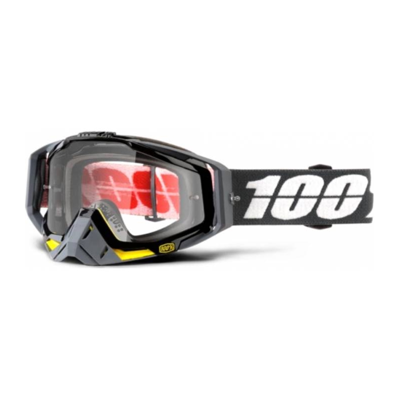 100% očala Racecraft Fortis (prozorna pleksi)