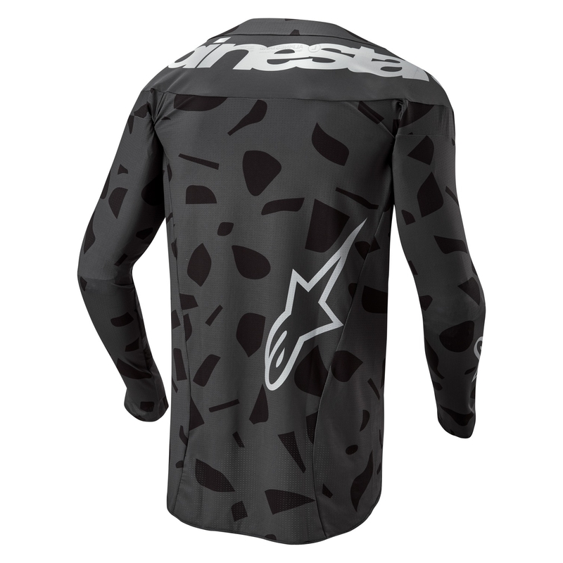Motokrosový dres Alpinestars Techstar Graphite 2024 černý camo razprodaja