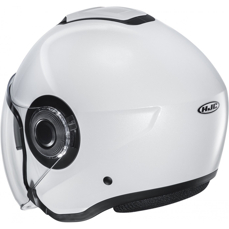 Odprta motoristična čelada HJC i40N Solid pearl white