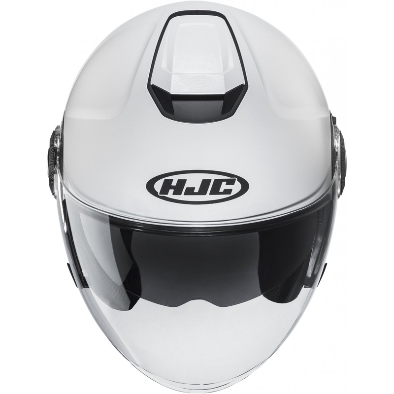 Odprta motoristična čelada HJC i40N Solid pearl white