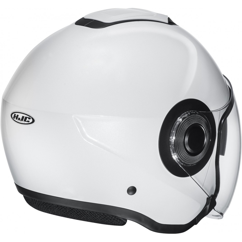 Odprta motoristična čelada HJC i40N Solid pearl white