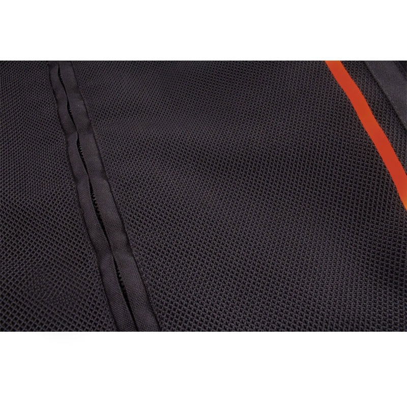 Moto jakna Street Racer Flex Air črno-rdeča