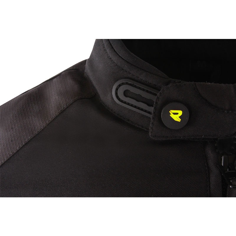 Motoristična jakna Street Racer Flex Air črno-fluo rumena