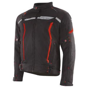 Street Racer Flex črno-rdeča motoristična jakna