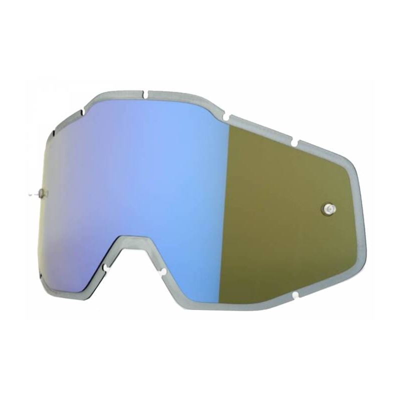 Plexi 100% vbrizgano Racecraft/Accuri/Strata modri krom (proti zameglitvi)