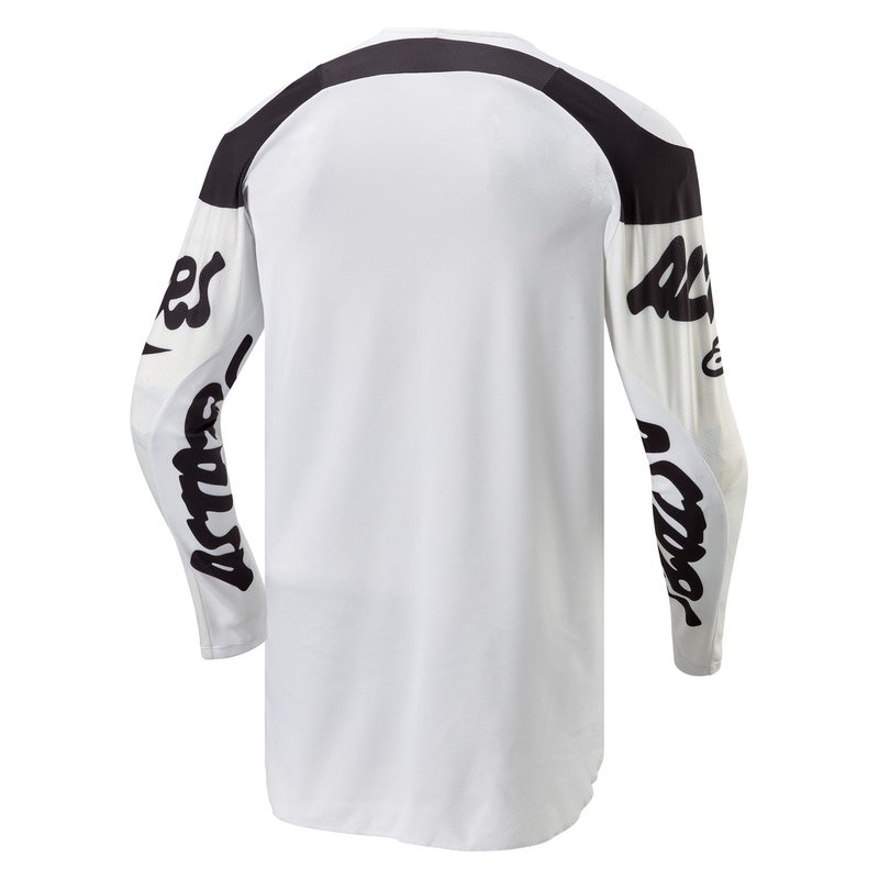 Motokros dres Alpinestars Racer Hana belo-črn