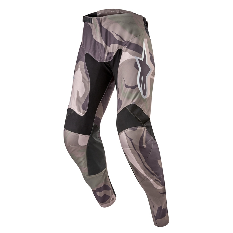Alpinestars Racer Tactical motokros hlače zelene kamuflažno rjave barve