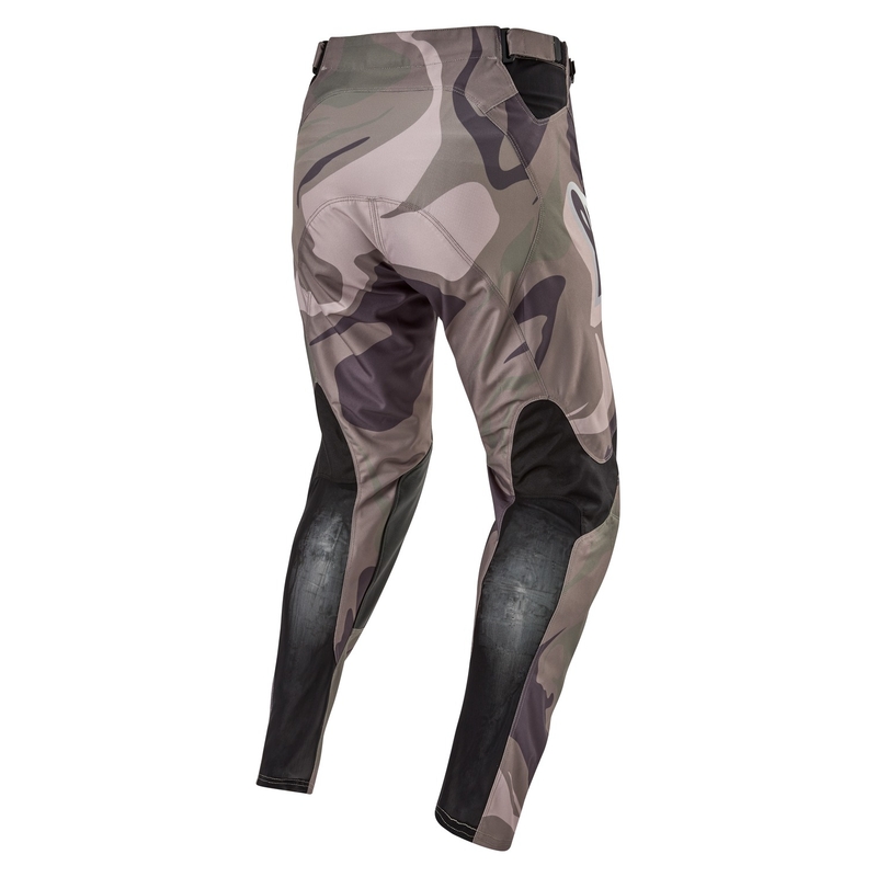 Alpinestars Racer Tactical motokros hlače zelene kamuflažno rjave barve