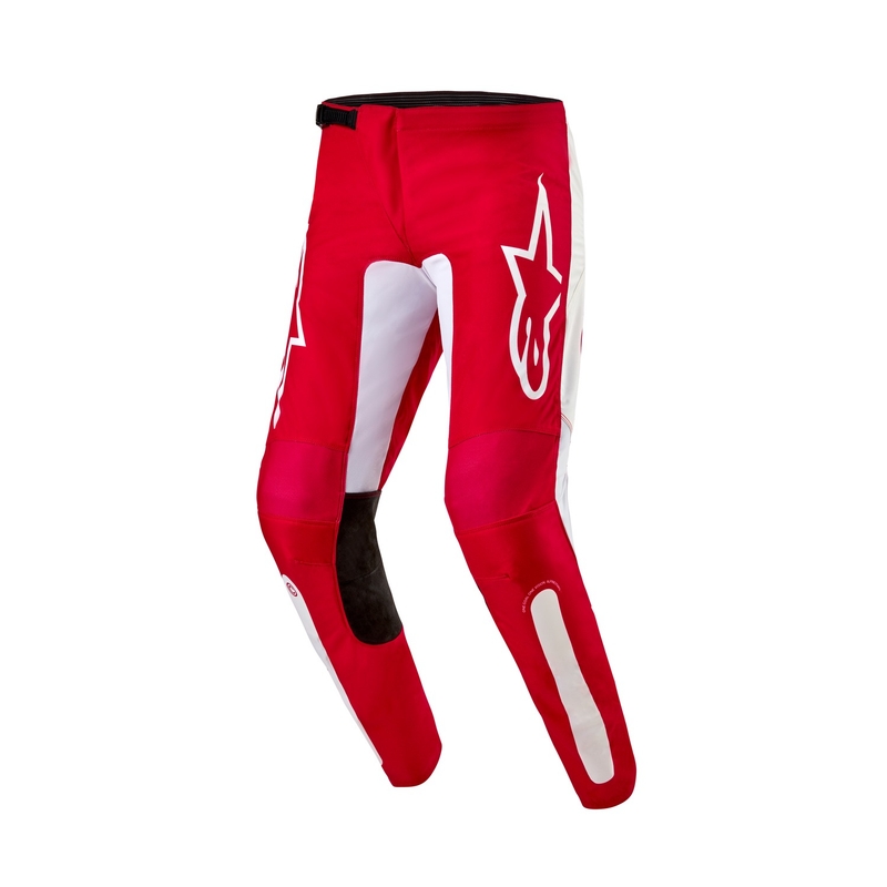 Alpinestars Fluid Lurv 2024 motokros hlače rdeče-bele razprodaja