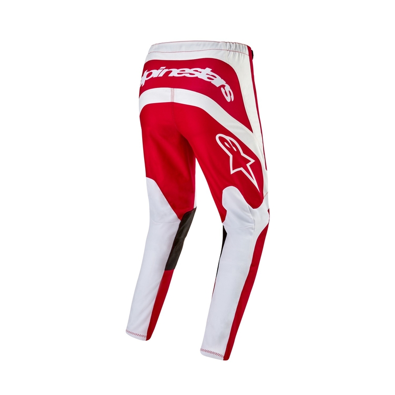 Alpinestars Fluid Lurv 2024 motokros hlače rdeče-bele razprodaja