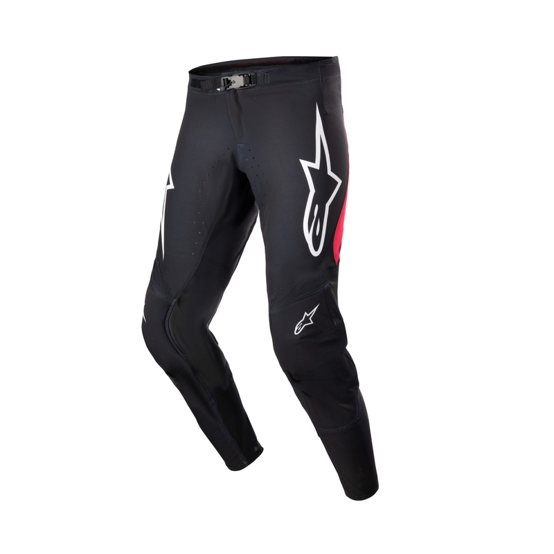 Motokrosové kalhoty Alpinestars Supertech Ward 2024 černo-červeno-bílé