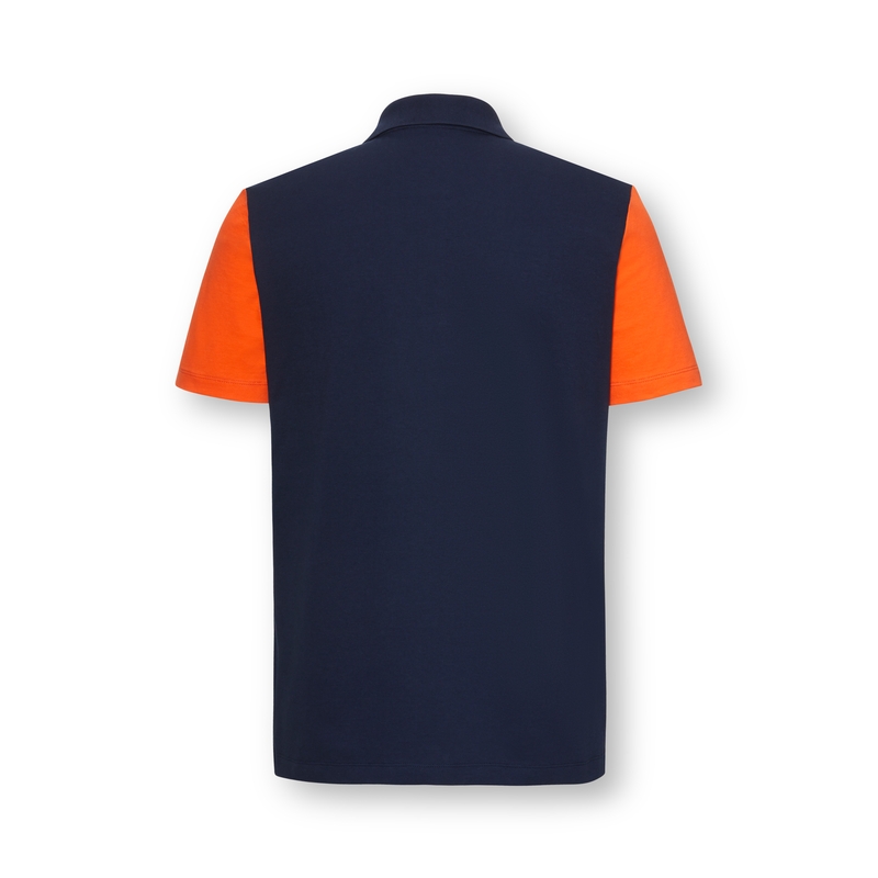 Polo majica KTM Apex modro-oranžna razprodaja