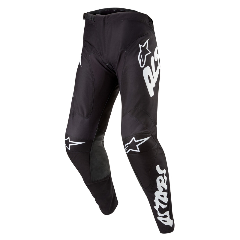Motokros hlače Alpinestars Racer Hana črno-bele