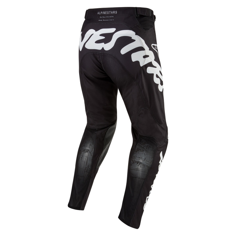 Motokros hlače Alpinestars Racer Hana črno-bele