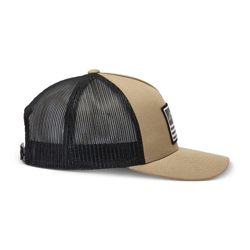 Alpinestars Flag Snap Hat peščeno-črno-bela