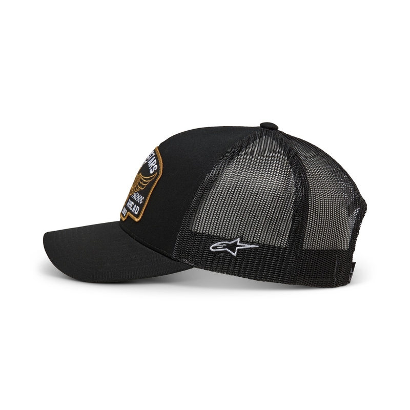 Kapa Alpinestars Heritage Patcher črno-črna
