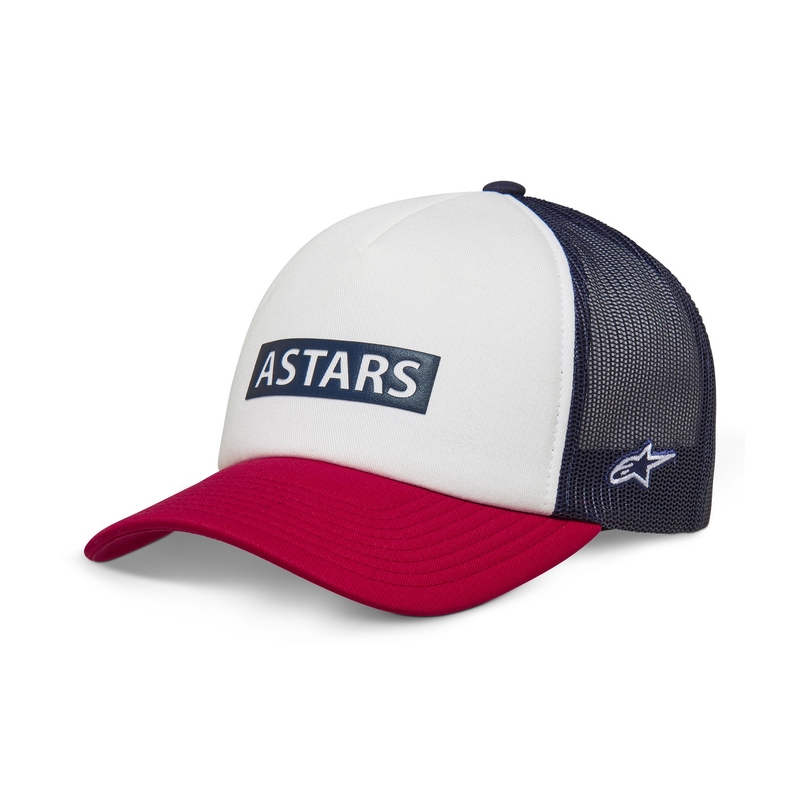 Kapa Alpinestars Clarified Foam belo-rdeča