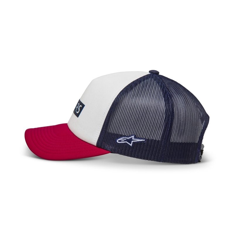 Kapa Alpinestars Clarified Foam belo-rdeča