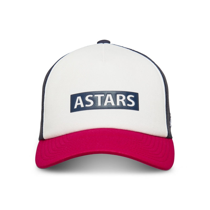 Kapa Alpinestars Clarified Foam belo-rdeča
