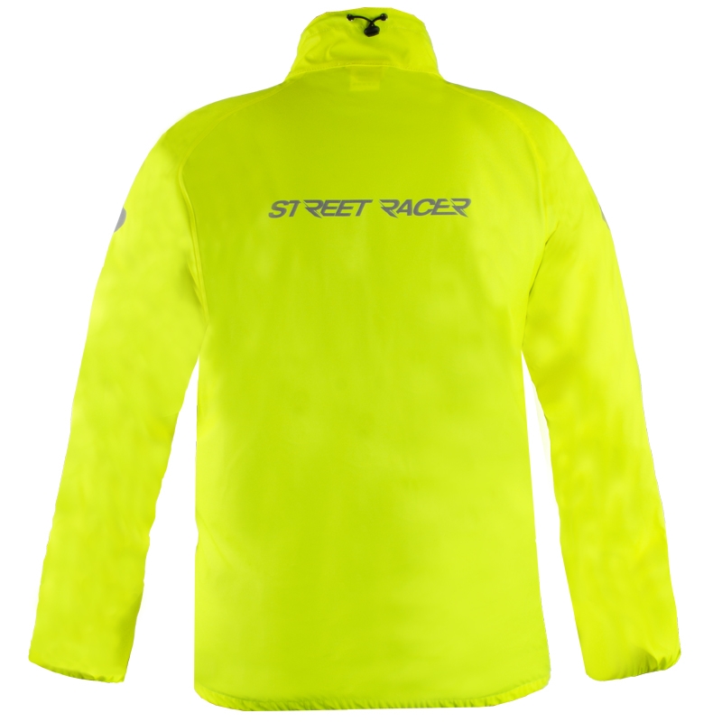 Vodoodporna jakna Street Racer Aqua fluo rumena