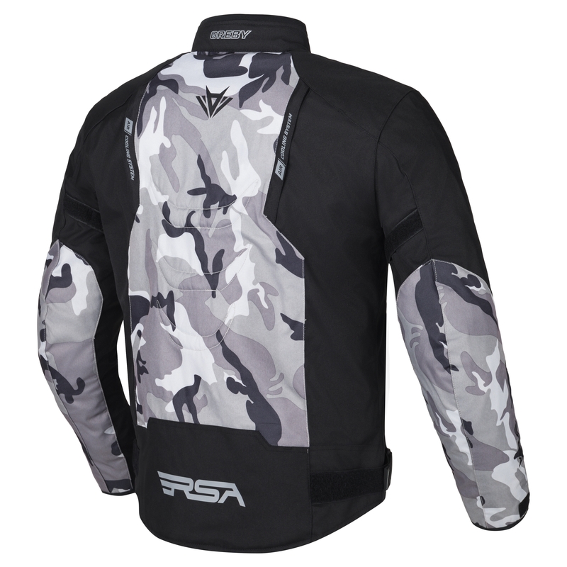 RSA Greby 2 maskirna motoristična jakna