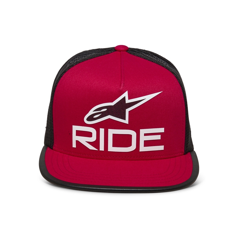 Kapa Alpinestars Ride 4.0 ER rdeče-črno-bela