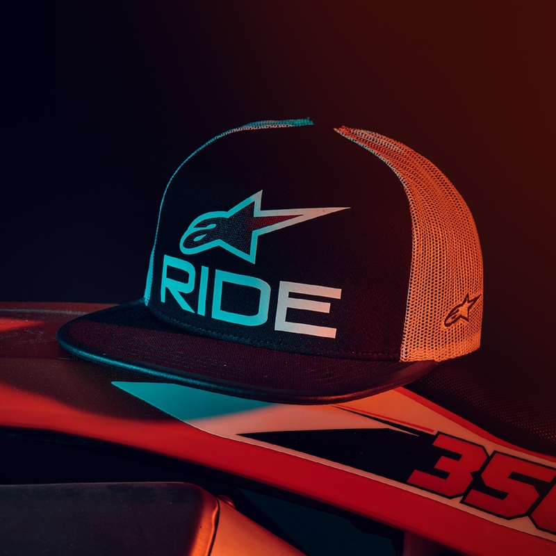 Kapa Alpinestars Ride 4.0 ER črno-belo-rdeča