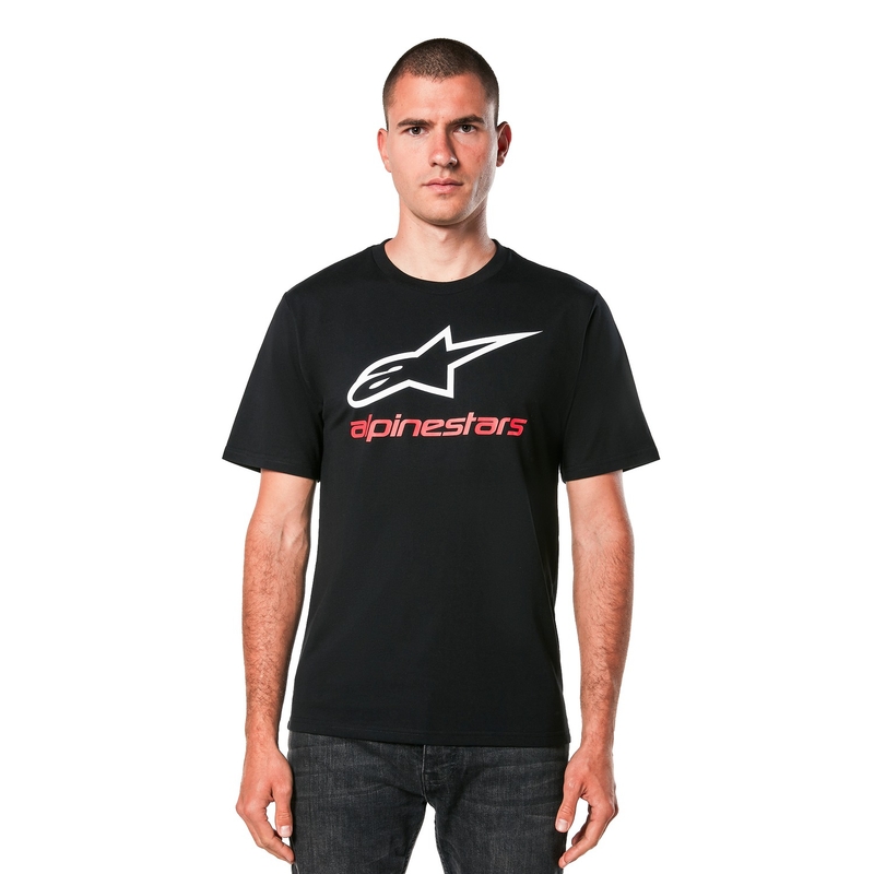 Alpinestars Always 2.0 CSF majica črno-belo-rdeča