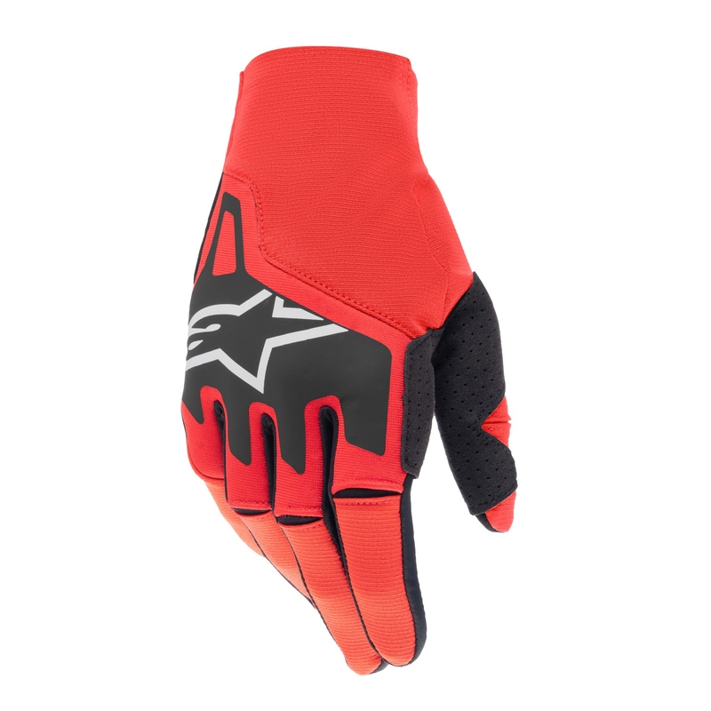 Alpinestars Techstar motokros rokavice rdeče-črno-bele