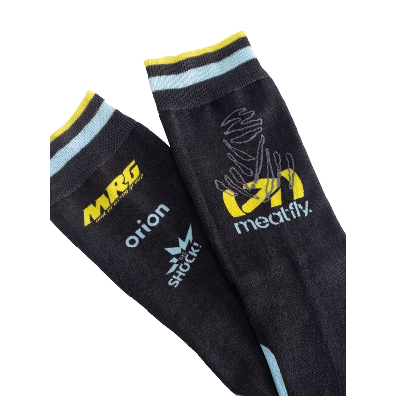 Ponožky Meatfly Dakar modro-žluté