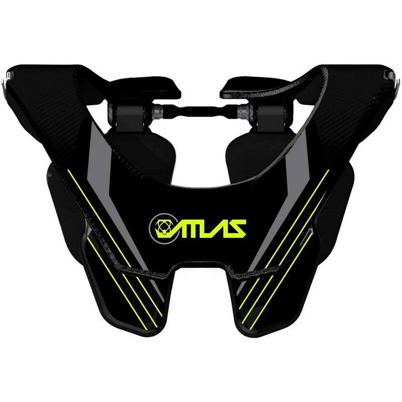Varovalo za vratno hrbtenico Carbon Glow, ATLAS (črno)