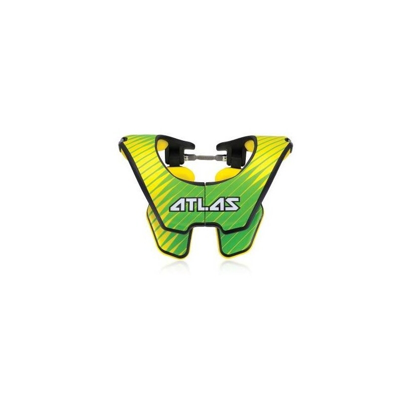 Varovalo za vratno hrbtenico Tyke Kiwi, ATLAS otroci (rumeno/zeleno, velikost UNI)
